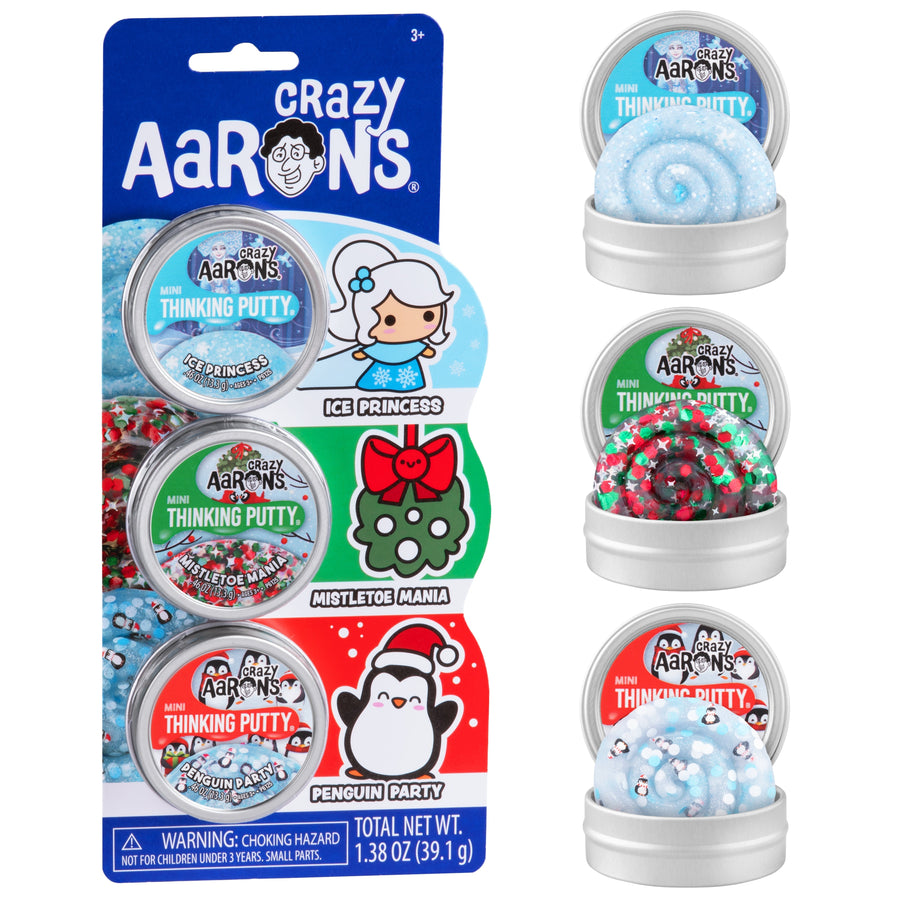 Christmas 2" Fidget Three Pack J1